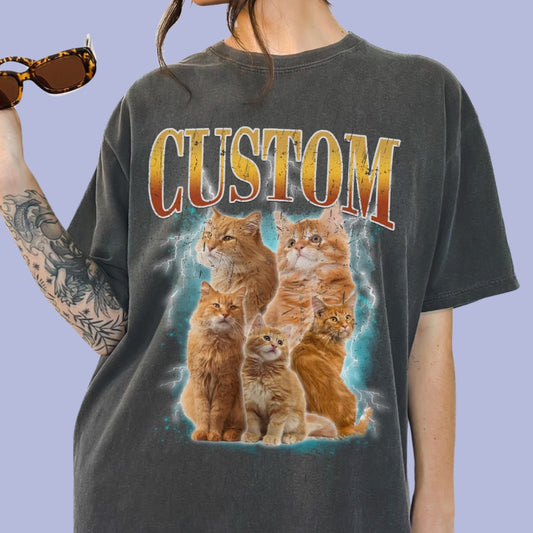 Custom Pet Portrait T-Shirt